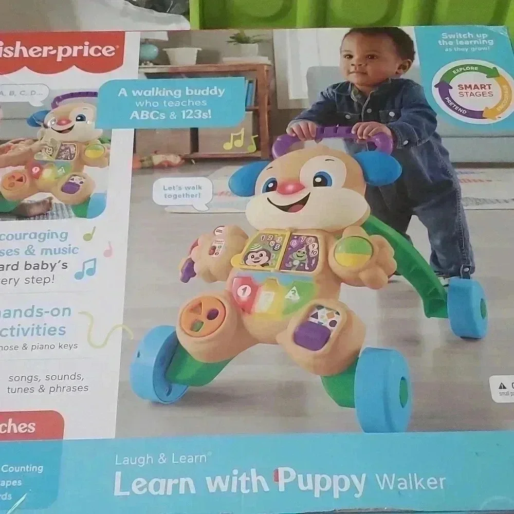Fisher price laugh & learn puppy walker